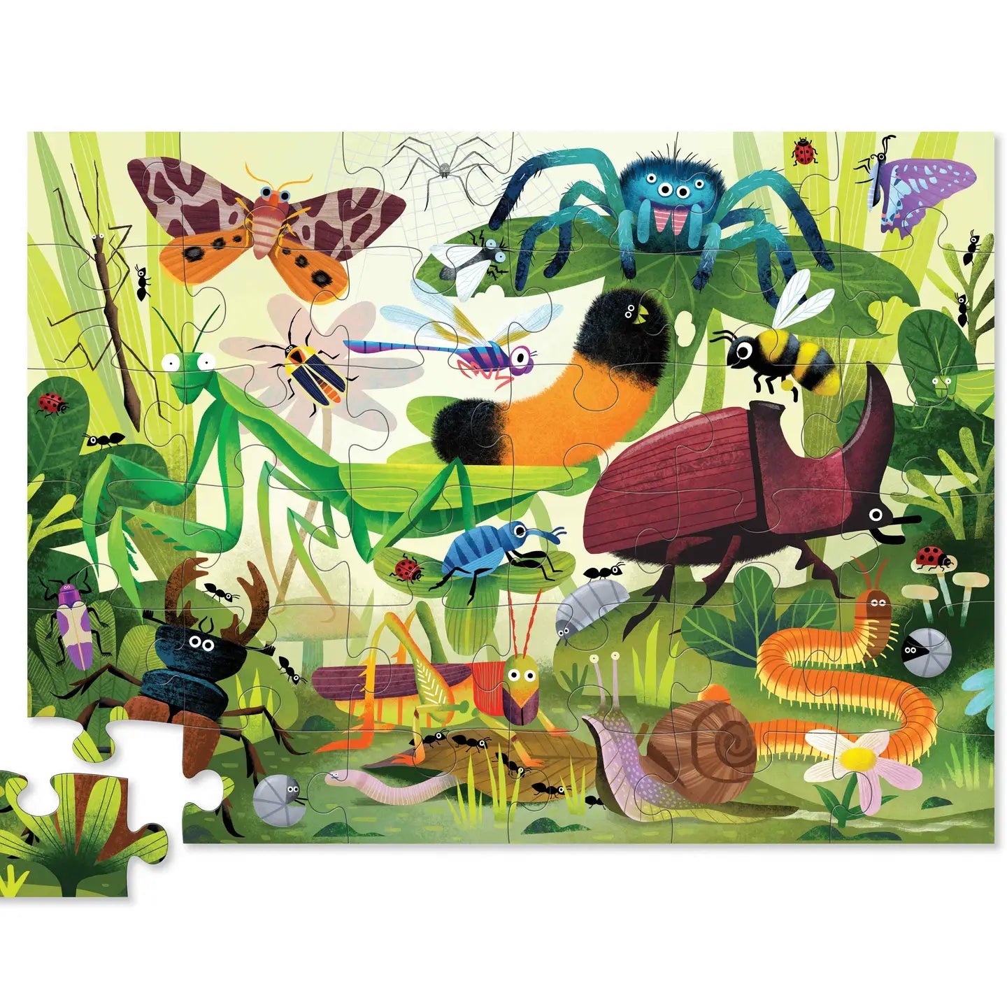 Backyard Bugs Classic Floor Puzzle 36pc