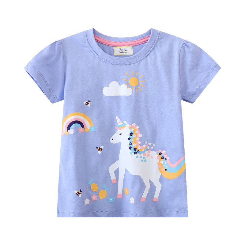 Rainbow Unicorn Tee