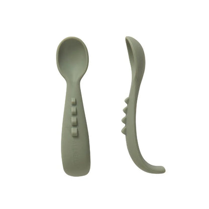 All4Ella Comfy Grip Silicone Spoons - 2 pack