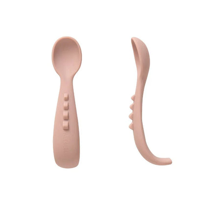 All4Ella Comfy Grip Silicone Spoons - 2 pack