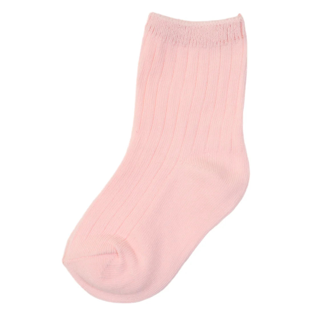 Ribbed Socks 5 pack - Pink Stripe