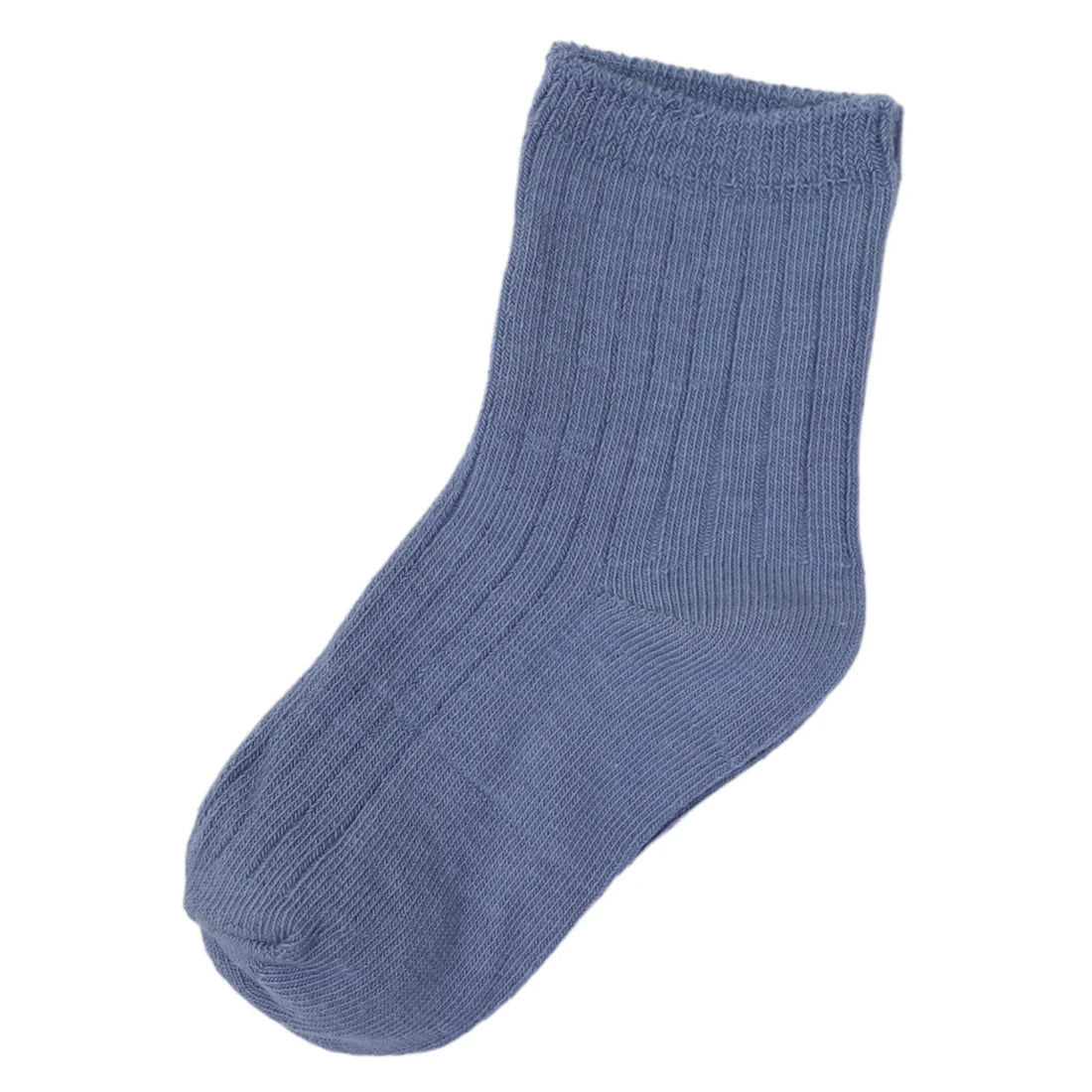 Ribbed Socks 5 pack - Navy Stripe