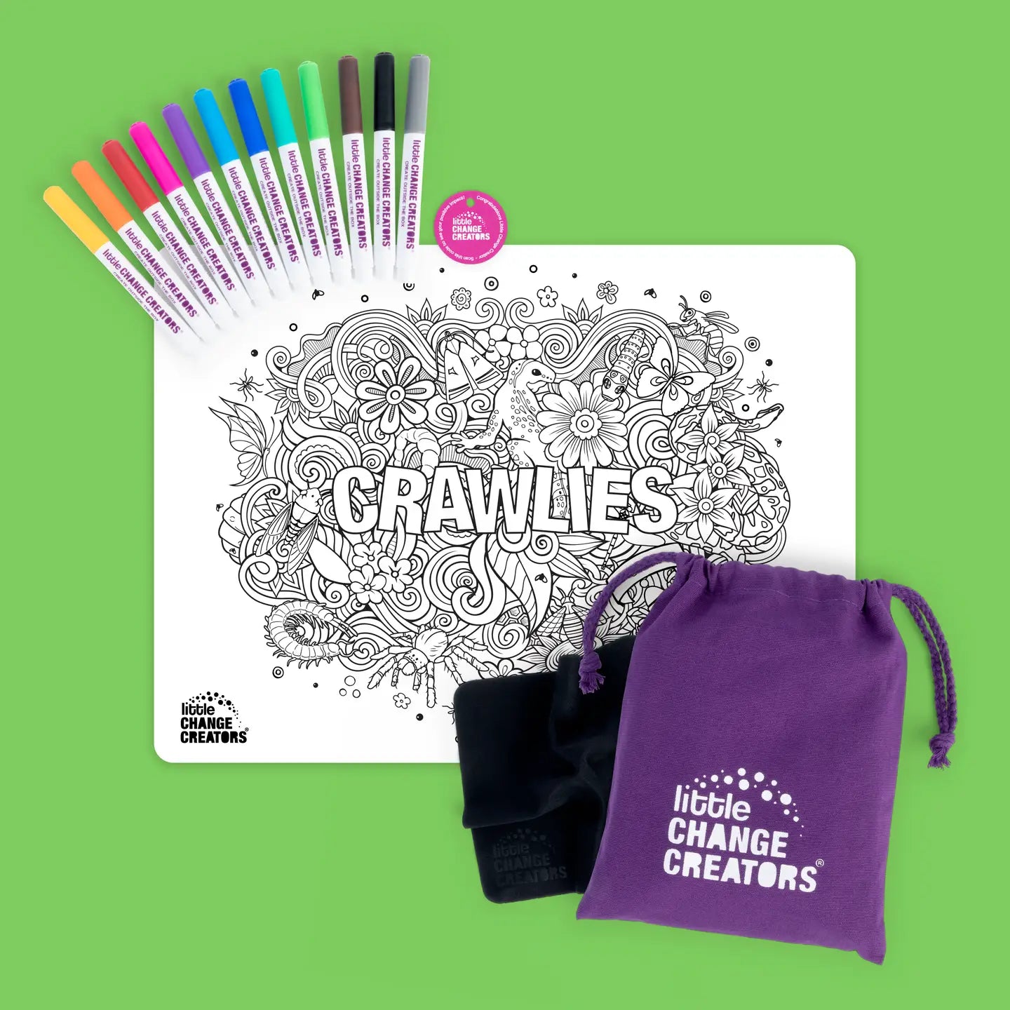 Little Change Creators Re-FUN-able™Colouring Set Collection