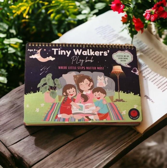 Tiny Walkers Quiet & Busy Book For Kids - 1st Edition !