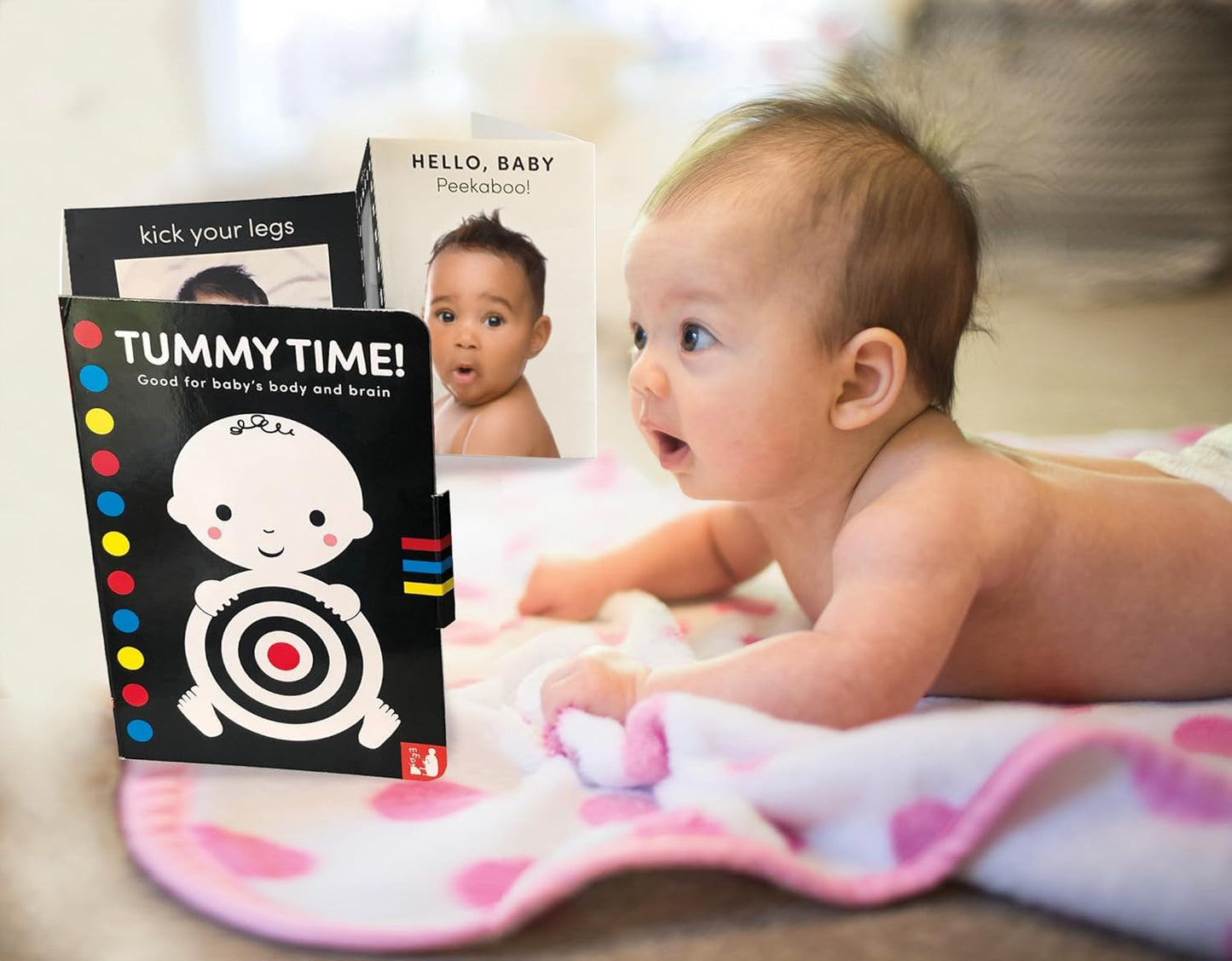 Tummy Time! Good for baby’s body and brain