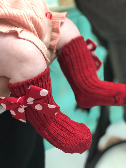 Christmas Baby Knee High Socks