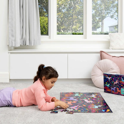 Unicorn Galaxy Holographic Puzzle 100pc