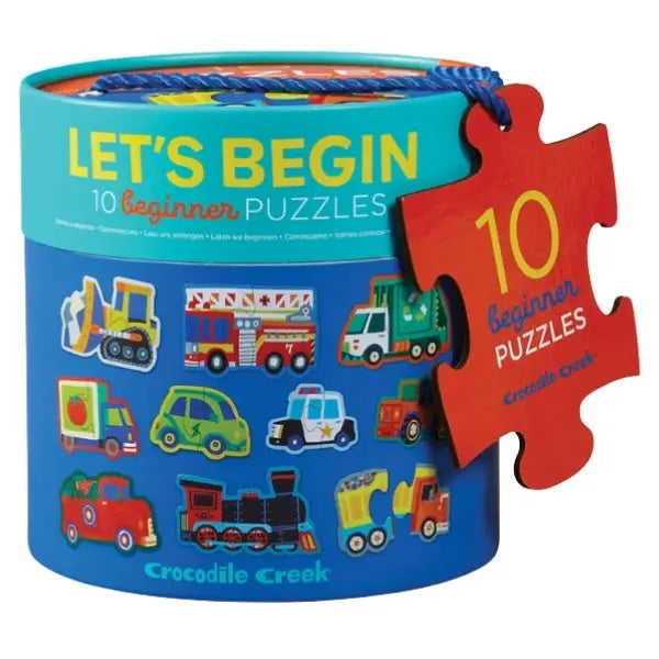 Let's Begin Puzzle 2 Pc - Vehicles