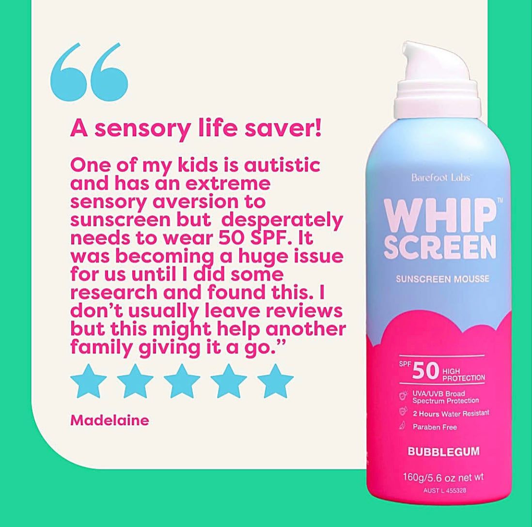 WhipScreen™ SPF50 Sunscreen Mousse