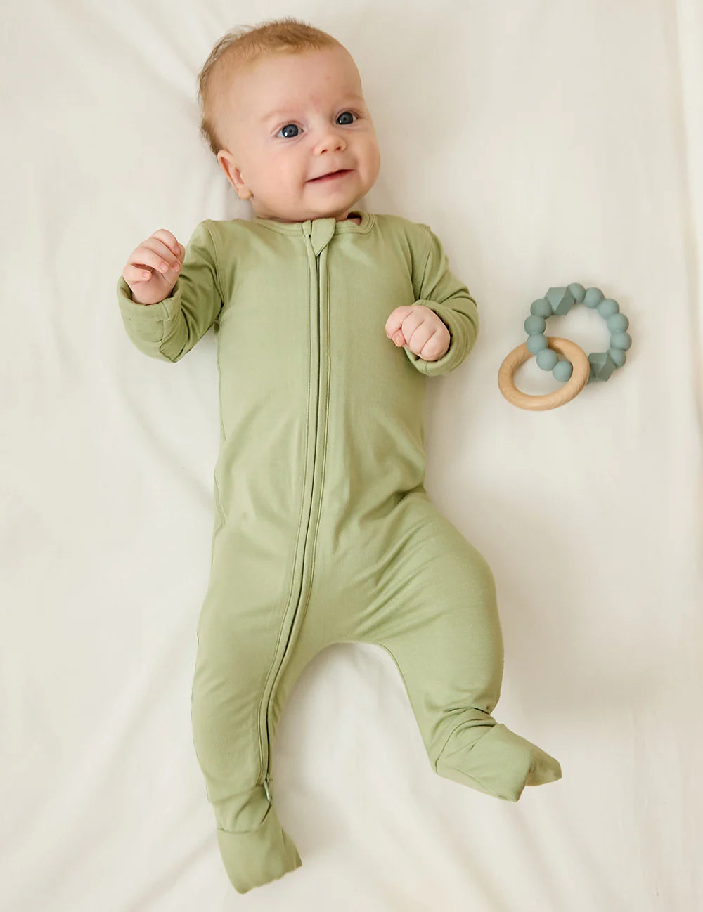 Boody Baby Organic Long Sleeve Romper Collection