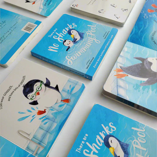 There are No Sharks in the Swimming Pool: A book about building confidence to swim