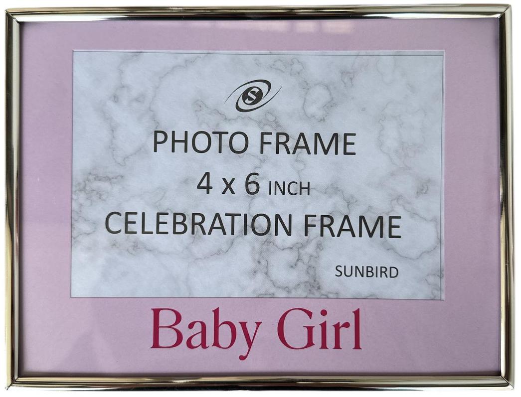 Baby Girl Pink Photo Frame