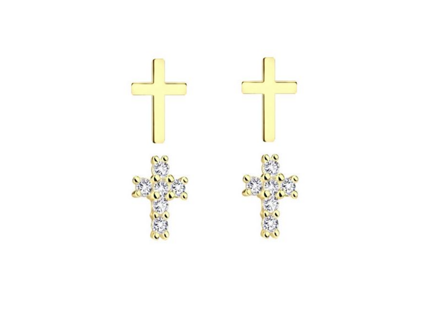 Sensation Cross Earrings Sets