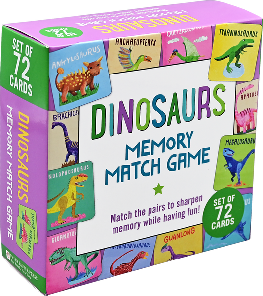 Memory Match Game Dinosaurs