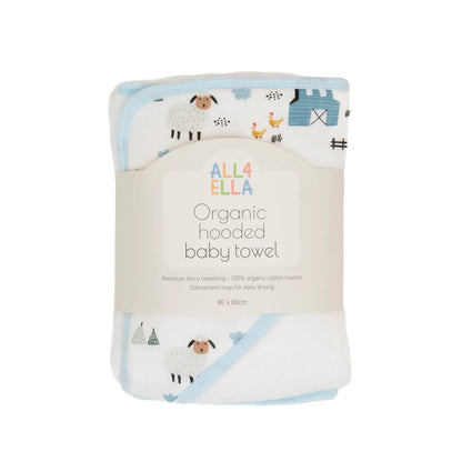 All4Ella Hooded Towel & Wash Collection from
