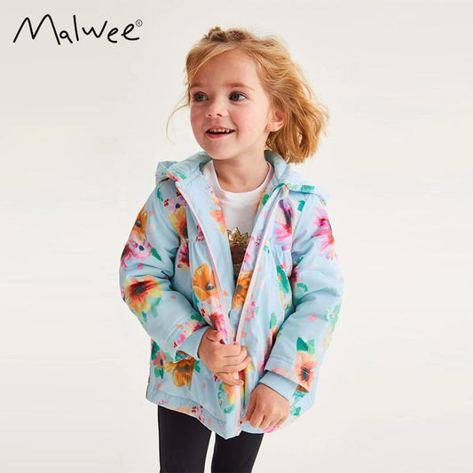 Flowers in the Rain Jacket