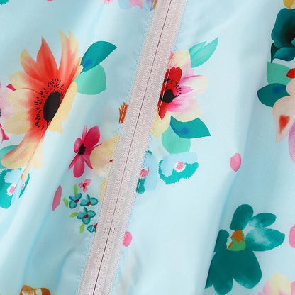 Flowers in the Rain Jacket