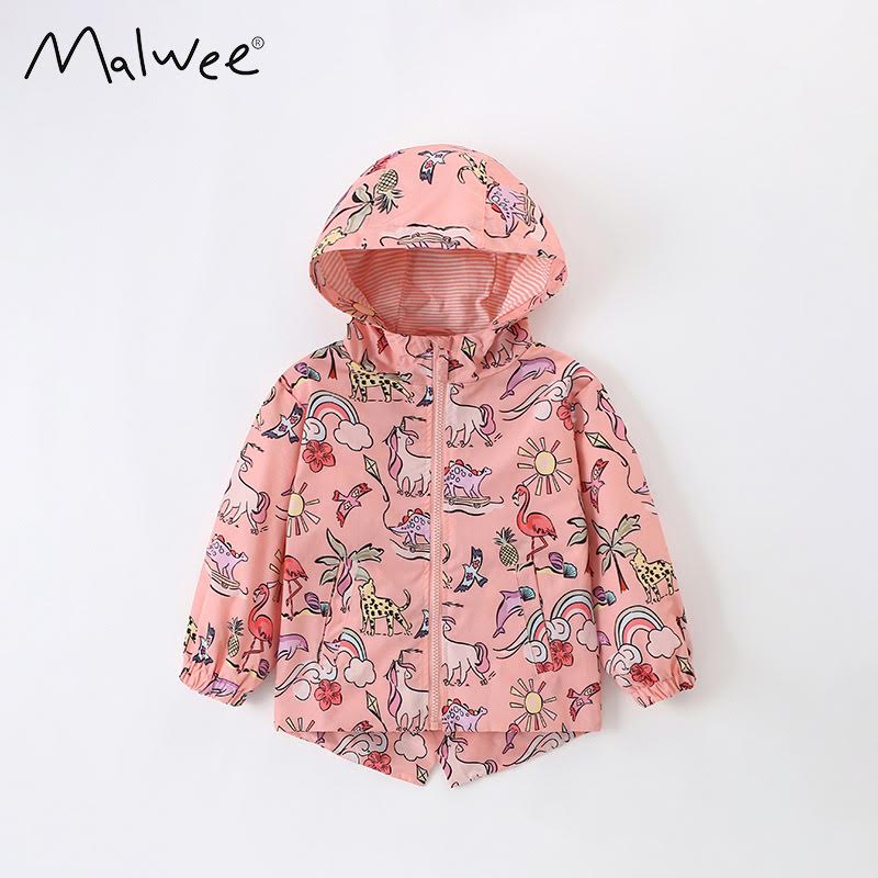 Pink Mirage Rain Jacket