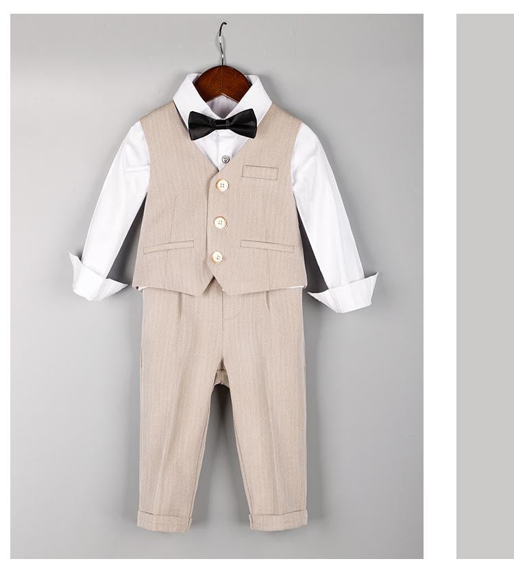 Luke’s 5 Piece Tan Suit Set