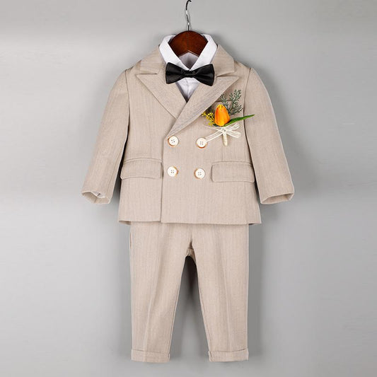 Luke’s 5 Piece Tan Suit Set