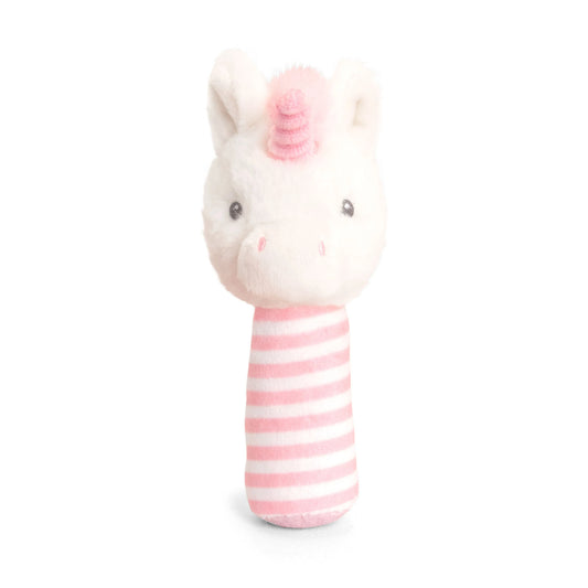 Keeleco Baby Unicorn Stick Rattle 14cm