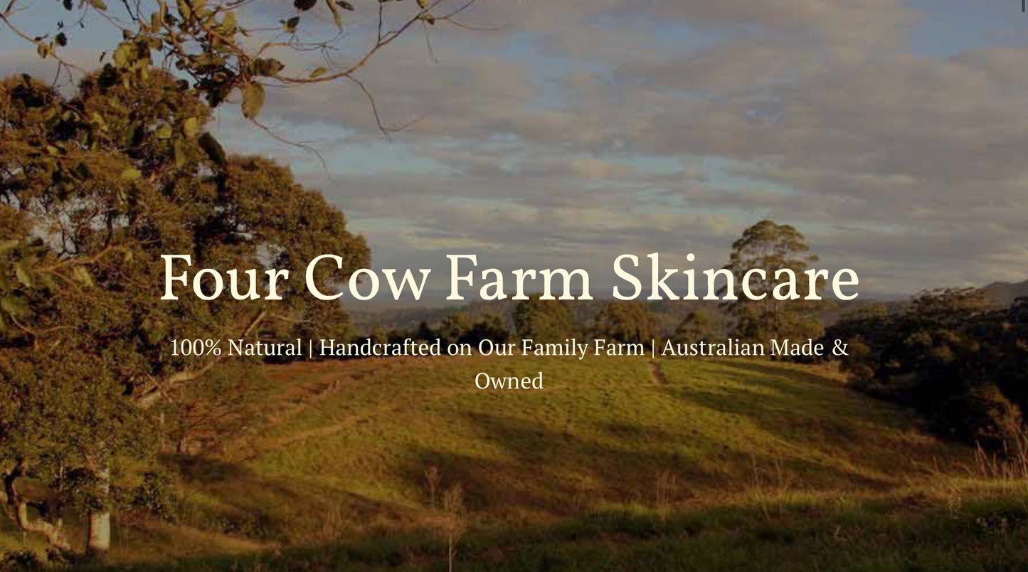 Four Cow Farm Skincare Range - Available In Store Only from