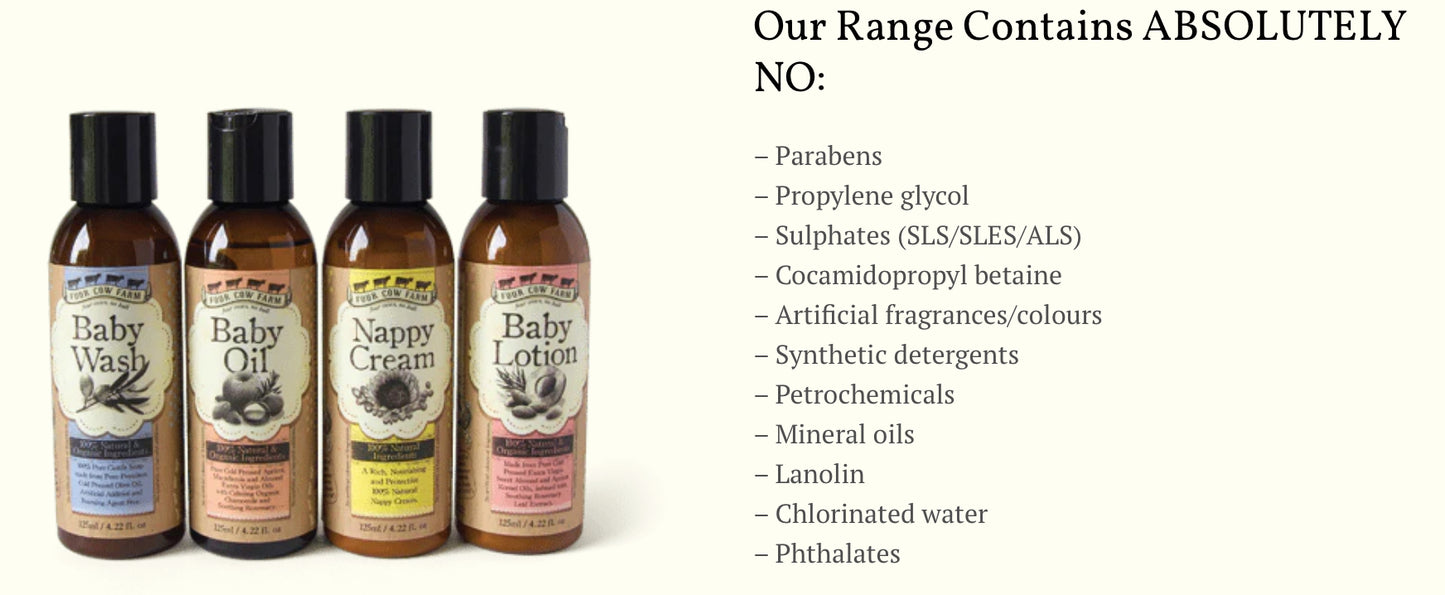 Four Cow Farm Skincare Range - Available In Store Only from