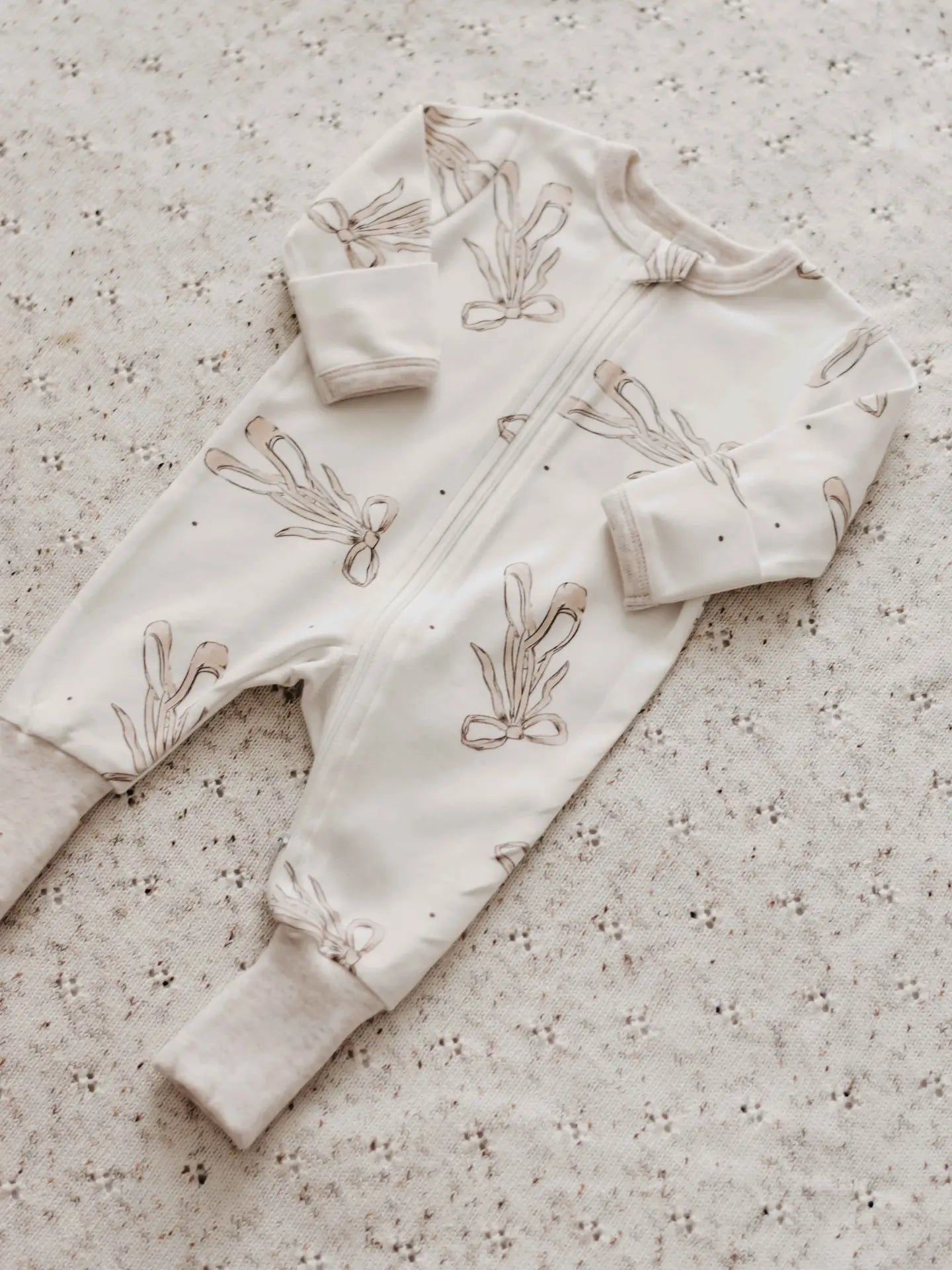 Tiny Dancer Zipsuit, Jersey Swaddle & Beanie