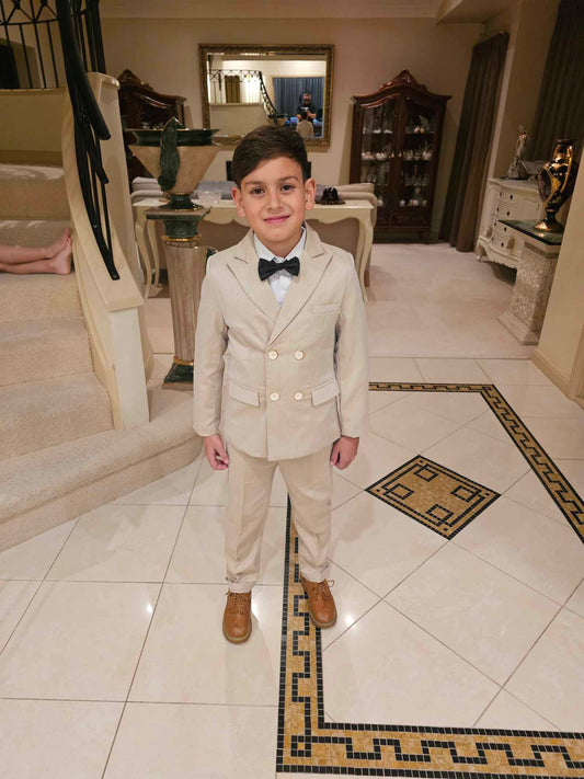 Luke’s 5 Piece Tan Suit Set