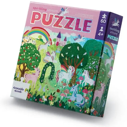 Foil Puzzle 60 Pc - Sparkling Unicorn