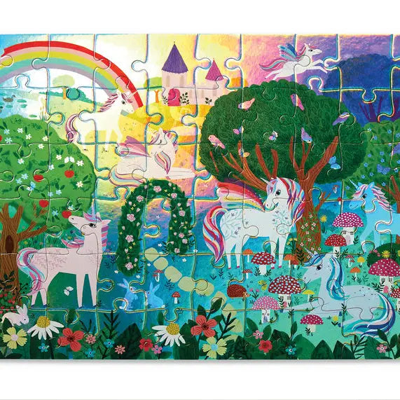 Foil Puzzle 60 Pc - Sparkling Unicorn