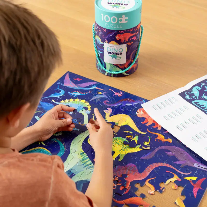 Dino World - Species  Puzzle 100pc