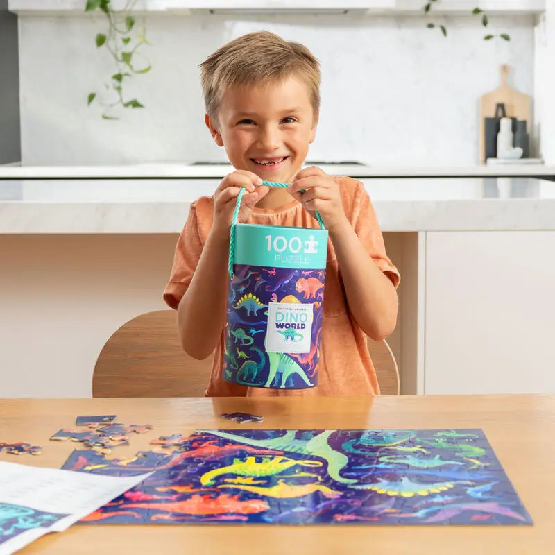 Dino World - Species  Puzzle 100pc
