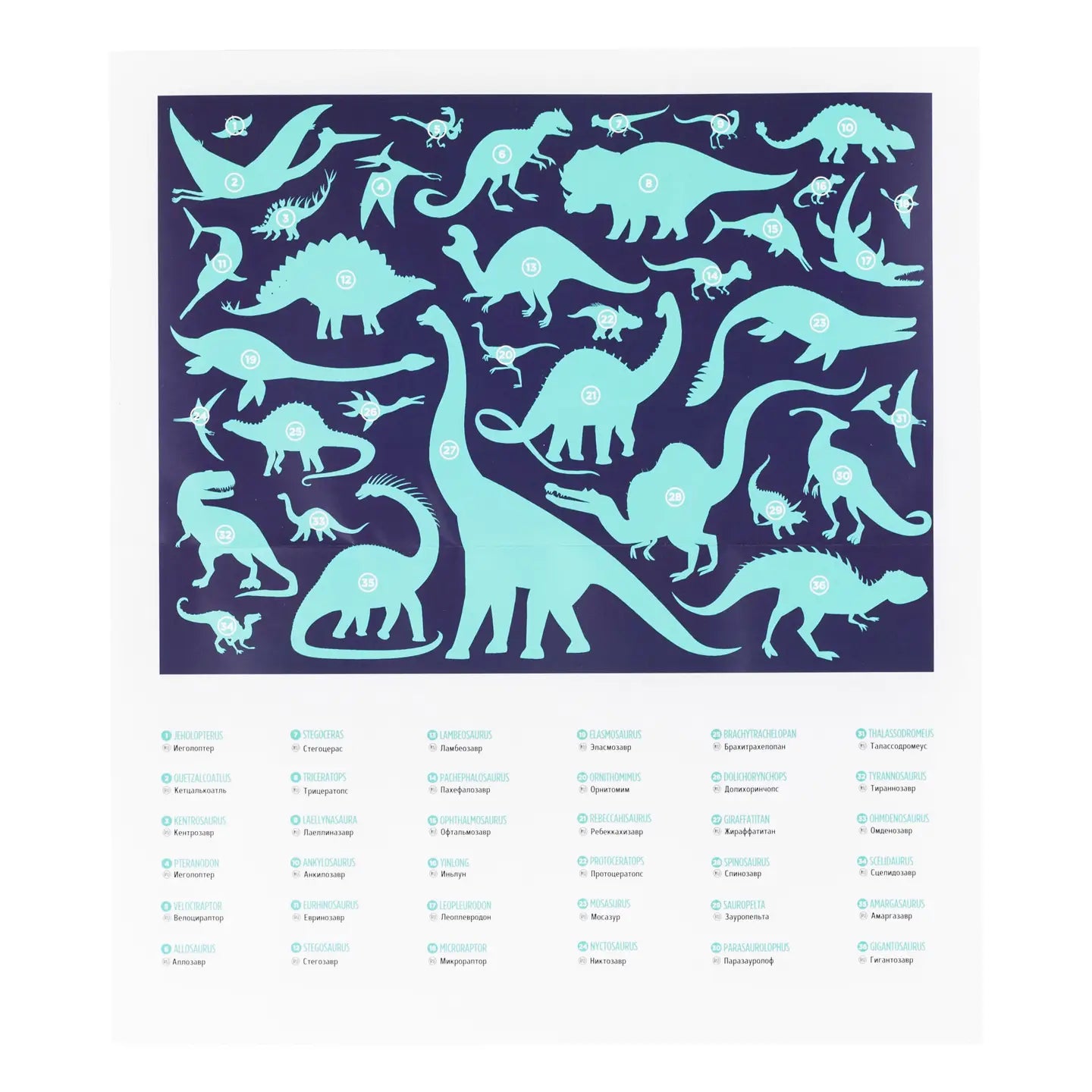 Dino World - Species  Puzzle 100pc