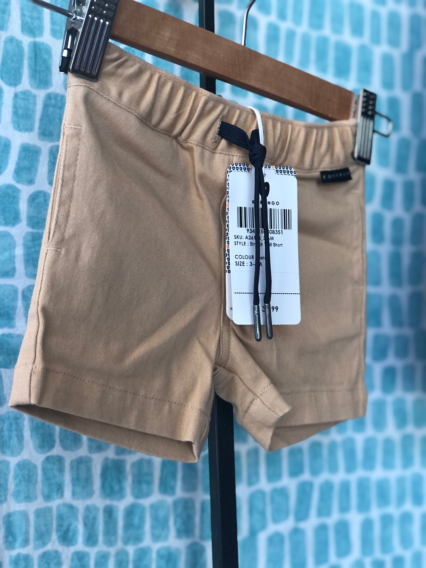 Korango Stretch Twill Short Sand