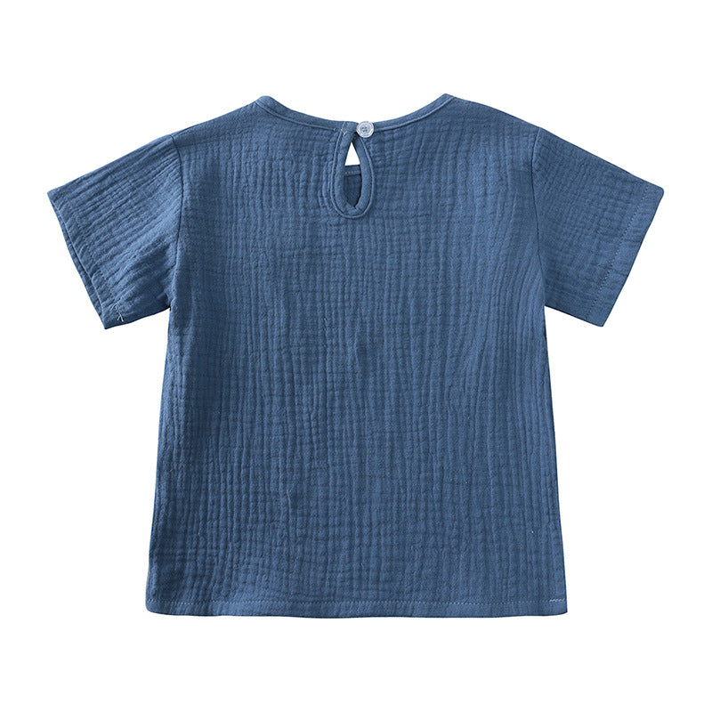 Alex’s 2 piece cotton muslin outfit