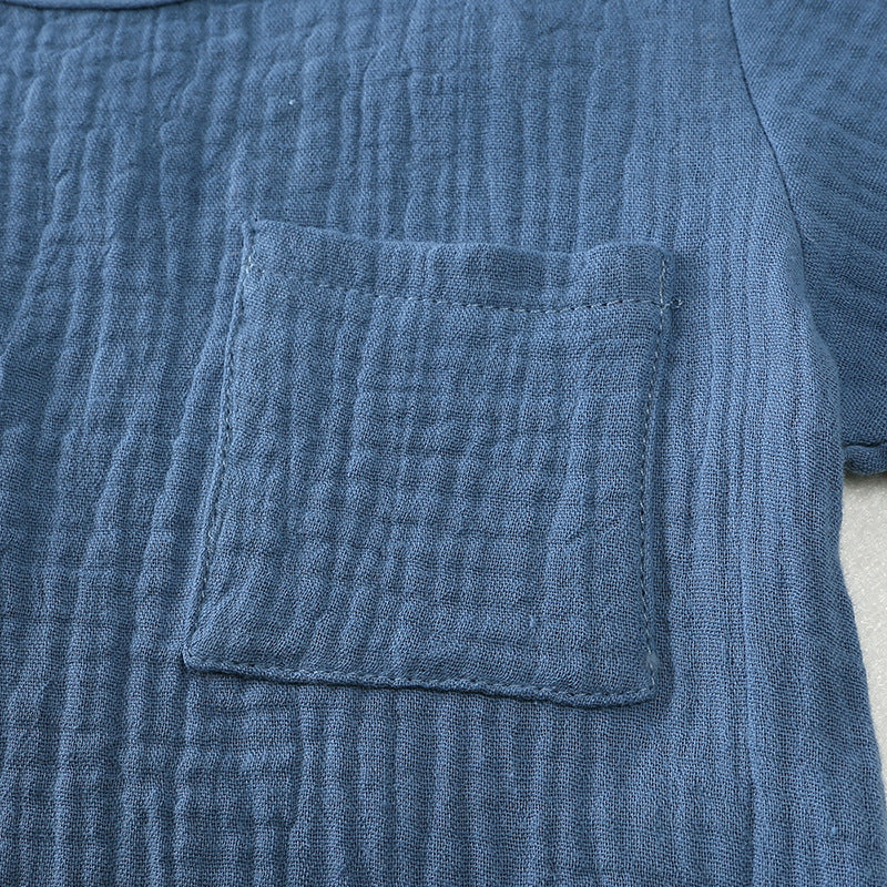 Alex’s 2 piece cotton muslin outfit