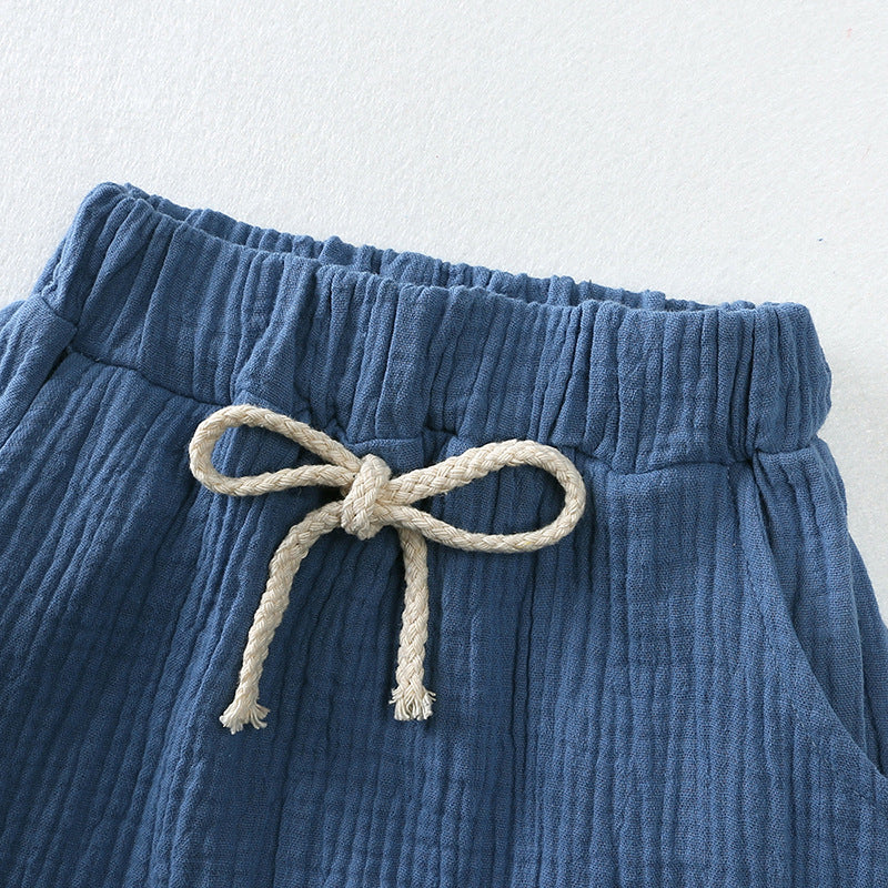 Alex’s 2 piece cotton muslin outfit