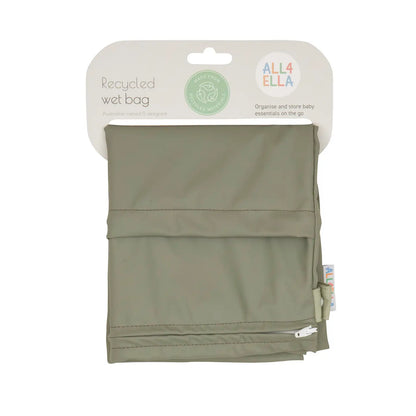 Large Recycled Recycled Wet Bag - Sage
