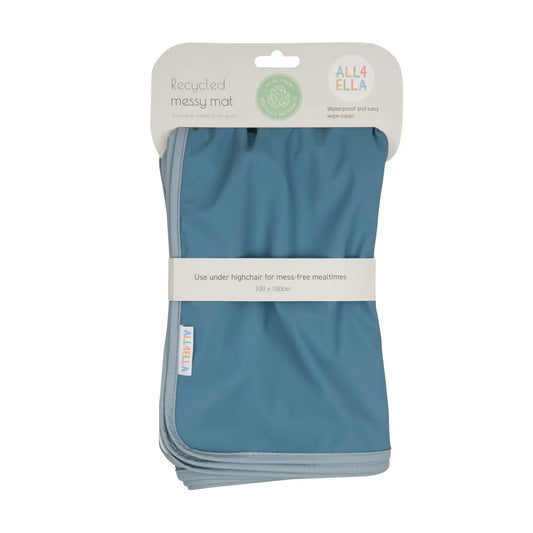 Recycled Messy Mat Blue