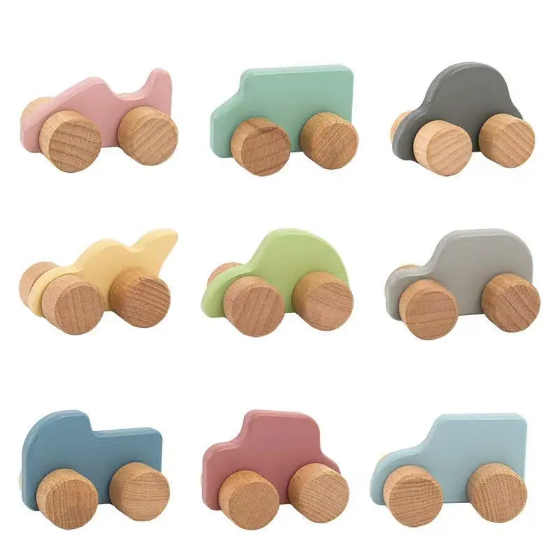 Wooden Mini Cars