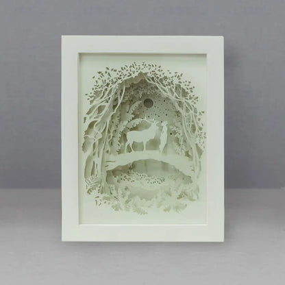 Deer and Boy Night Light