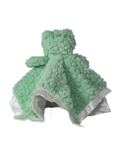 Mary Meyer Nursery Mint Frog Character Blanket