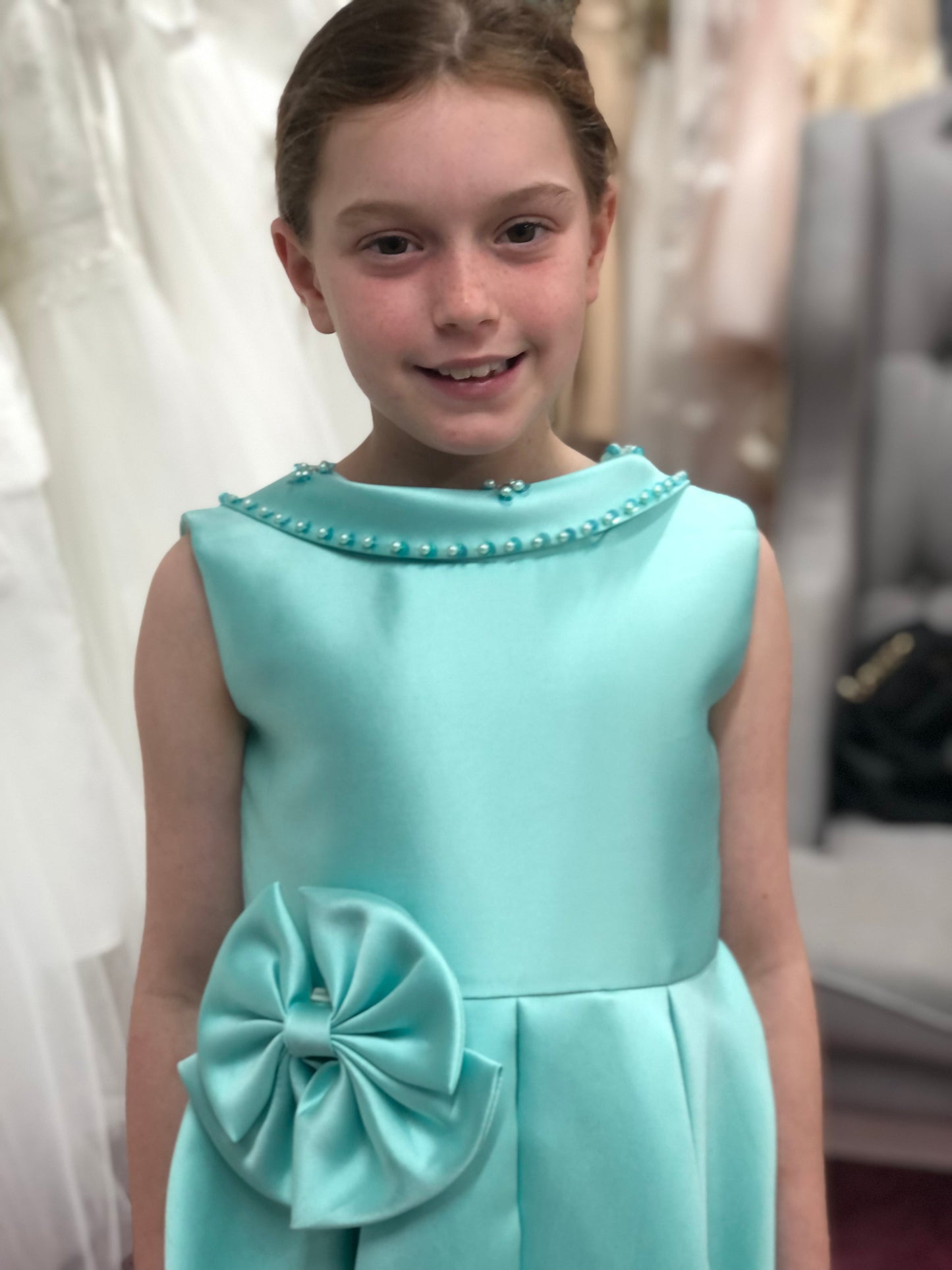 Blue Ivy Satin Dress