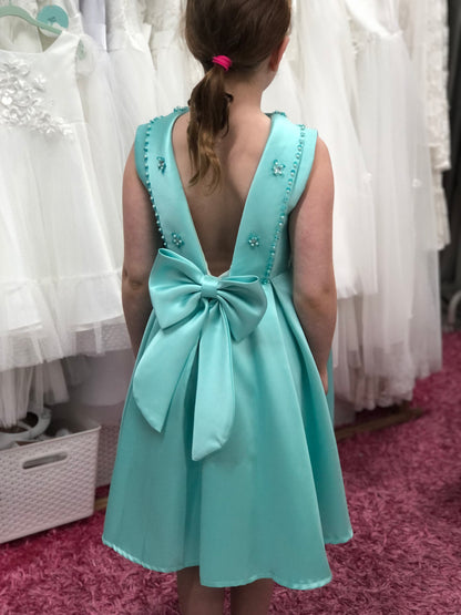 Blue Ivy Satin Dress