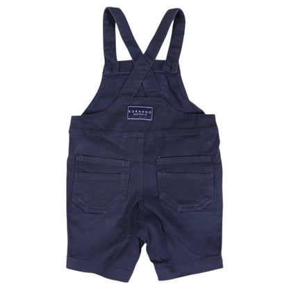 Navy Stretch Twill Overall