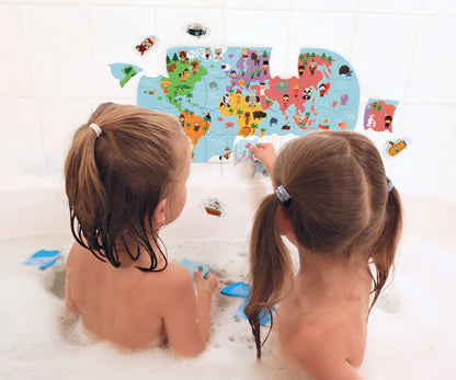 Janod Bath Map Puzzle