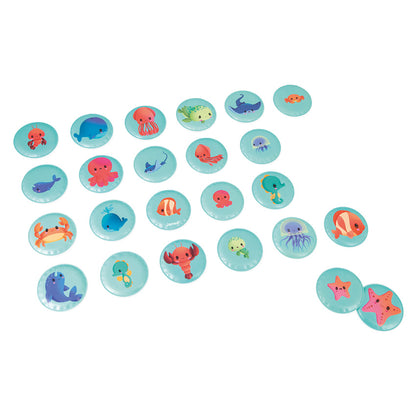 Janod Bath Memory Baby Animals