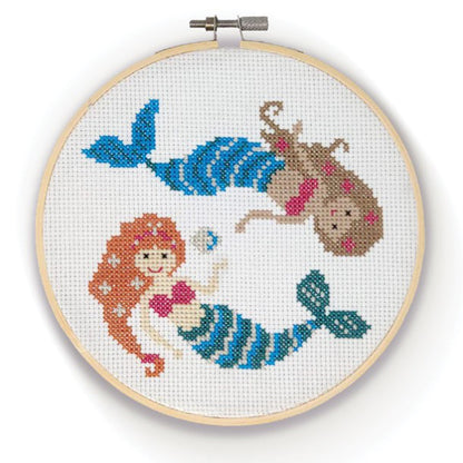Crafty Kit - Mermaid Cross Stitch
