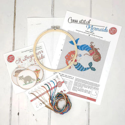 Crafty Kit - Mermaid Cross Stitch
